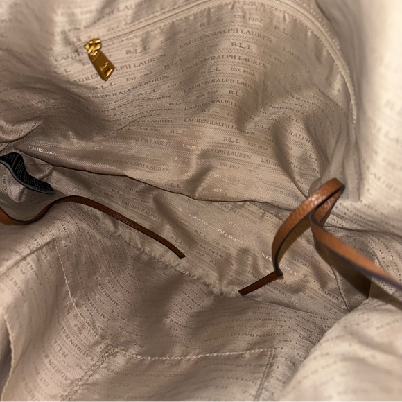 Lauren Ralph Lauren Straw Hayden Tote - Picture 12 of 15